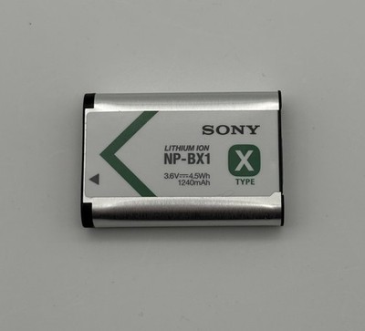 Original Sony NP-BX1 NP BX1 LITHIUM ION Akku für Kamera RX100 III IV V VA VI VII