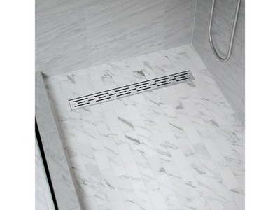 B&k 36-inch Polished Chrome Shower Drain