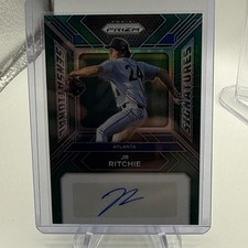 2024 Panini Prizm Sensational Signatures JR Ritchie GREEN