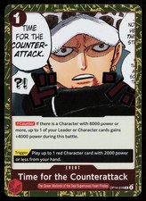 Time for the Counterattack OP14-018 Rare The Azure Sea's Seven One Piece NM/M