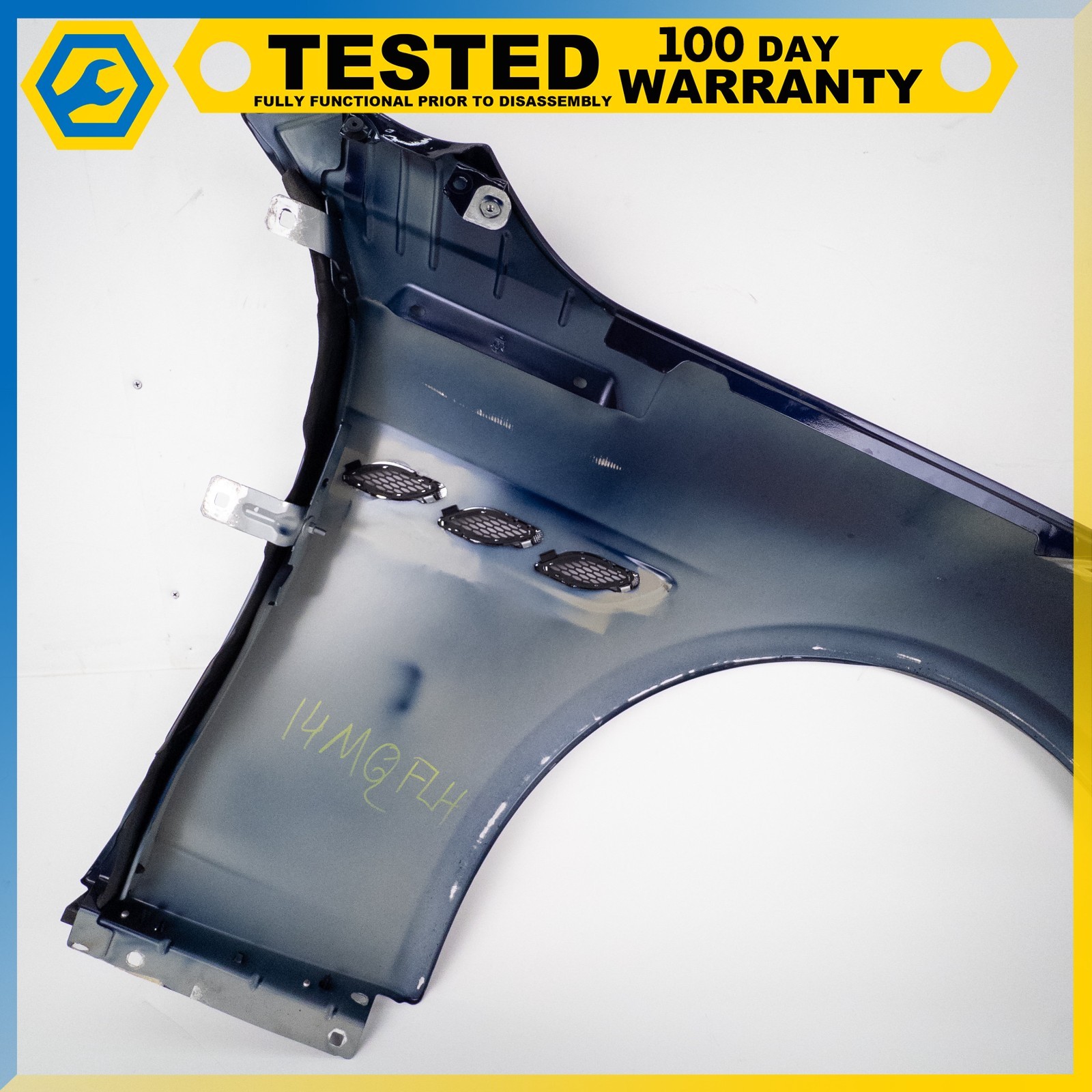14-19 MASERATI QUATTROPORTE FRONT LEFT DRIVER SIDE FENDER ASSEMBLY BLUE OEM