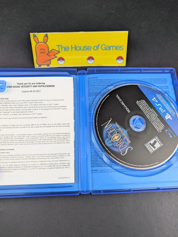 Star Ocean: Integrity And Faithlessness (Sony Playstation 4) Complete Tested - Image 2 of 2