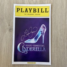 Original SIGNED Playbill - Rodgers + Hammerstein&rsquo;s CINDERELLA (Laura Osnes)