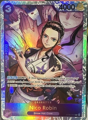 Nico Robin ST26-003 Super Rare Starter Deck 26 One Piece Mint NM
