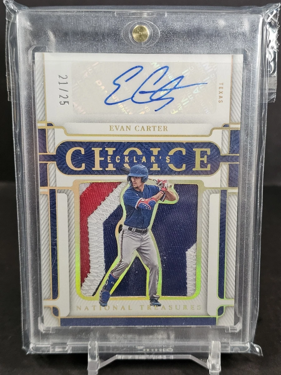 2023 Panini National Treasures - Evan Carter #ECK-EC for sale | eBay