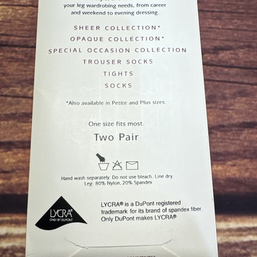 Lot 7 Hanes Silk Reflections Knee Highs Sandalfoot Soft Taupe Style 725 NWT - Picture 19 of 19