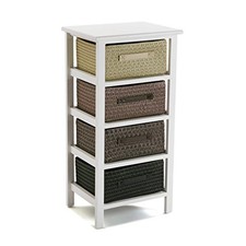 (TG. 4 Cassetti) Mimma Versa - CASSETTIERA con 4 CESTI - NUOVO