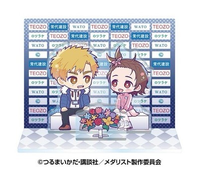 Medalist STAR Diorama Acrylic Stand: Inori Yuitsuka & Tsukasa Akeuraji PREORDER