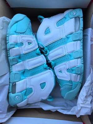 Nike Air More Uptempo Island Green 6Y