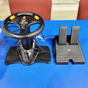 InterAct V3 FX Racing Wheel with Pedals | Sega Dreamcast | TESTED