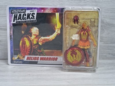 Boss Fight Studios VITRUVIAN HACKS Helios Warrior Neu auf Karte Sehr Selten
