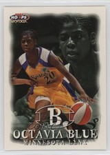 1999 WNBA Hoops Skybox Octavia Blue #18 Rookie RC 2k3