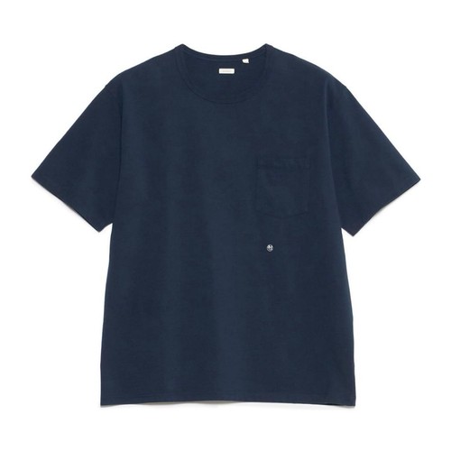 nanamica Pocket T-Shirt Navy XL Organic Cotton COOLMAX®