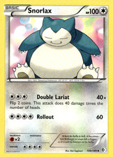Snorlax 109/149 Uncommon Regular Boundaries Crossed LP on eBay