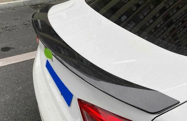 Carbon Fiber Tail Trunk Rear Spoiler Lip Wing Bar For Chevrolet Cruze 2016-2019 - Изображение 3 из 4