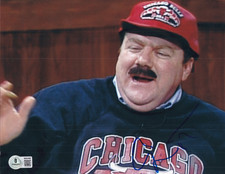 GEORGE WENDT signed (SATURDAY NIGHT LIVE) Super Fan 8X10 photo BECKETT BW54480