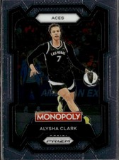 2024 Panini WNBA Monopoly Prizm Alysha Clark Las Vegas Aces #7