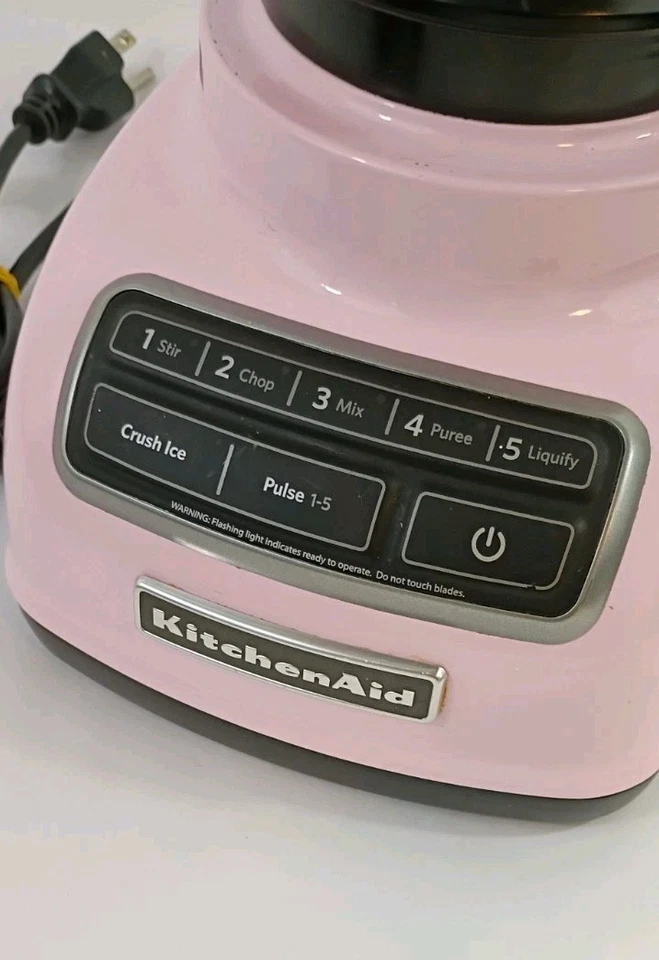 Kitchen Aid Rosa 5 Velocidades Batidora Diamante Base Motor Repuesto KSB1575PK KSB157 Foto 2 de 4