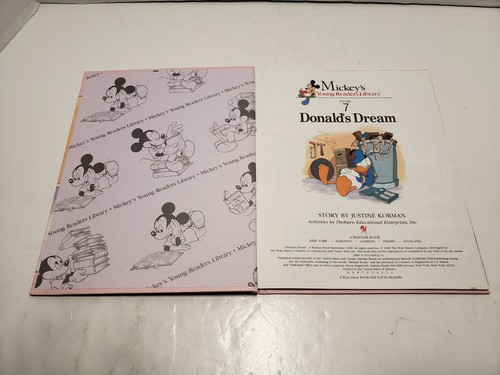 Vintage Donald's Dream Mickey's Young Readers Volume 7 1990 - Imagen 2 de 4