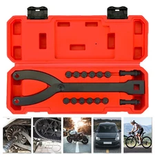 15pcs Adjustable Variable Pin Spanner Wrench Tool 1/4in-5in Pulley Puller Remove