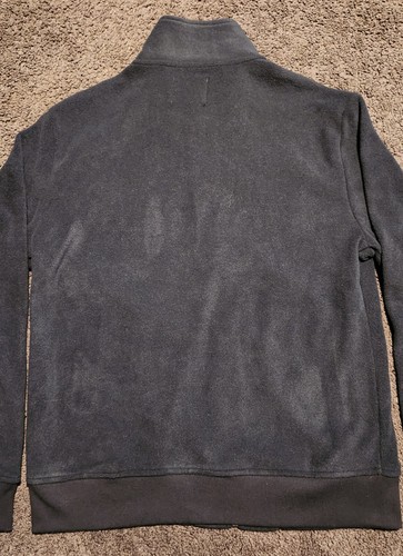 Old Navy Blue Fleece Full Zip Jacket Men's Medium New 54023 - Picture 8 of 11