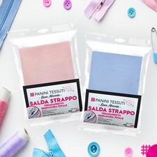 Salda Strappi Termoadesivi per Rammendo e Rinforzo in 100% Cotone Made in Italy