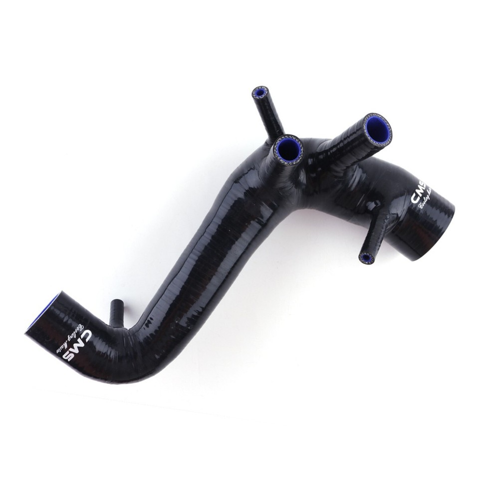 Black Silicone Air Intake Hose for 20042009 Seat (6L) 1.8T FR