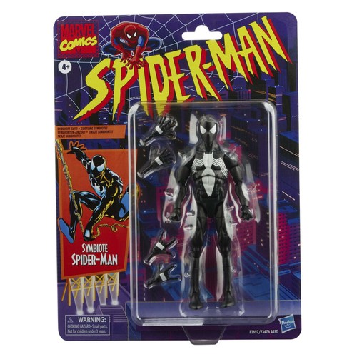 Hasbro Marvel Legends Symbiote Spider-Man Spiderman 6" Actionfigur verbeult Pack - Bild 2 von 8