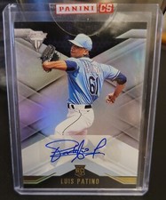 Luis Patino RC Signed 2021 Panini Chronicles Titanium Auto Autographs #10