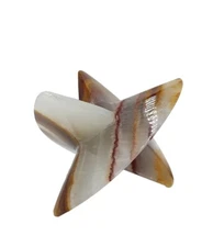 Unique Polished Agate Stick Candle Holder Jacks Star Natural Decor Unique 