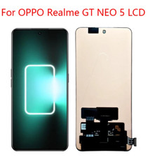 For Oppo Realme GT Neo 5 RMX3706 LCD Display Screen Touch Panel Digitizer Black