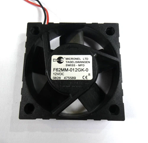 Micronel | F62MM-012GK | Lüfter / Axiallüfter | 12VDC | 0,74W | 62 x 62 mm