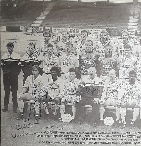 FULL Coventry City 1987 Squad 23 Signed Photo Sillett Cyrille Regis Kilcline COA - Picture 3 of 4