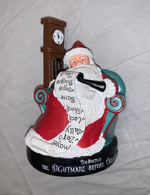The Nightmare Before Christmas Sandy Claws Santa Figure Resin