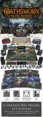 Giuramento: Into The Deepwood (2E) – Impegno Da Collezione All-in – Gioco Da Tavolo