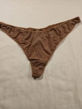 Skims String Thong Women's Size 3X Sienna Nylon Stretch Pull On PN-DTH-1299 G57