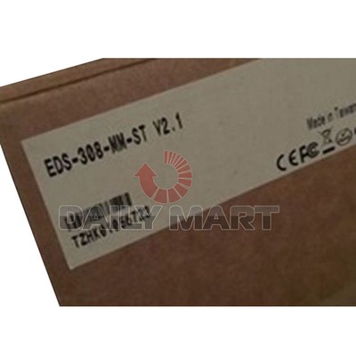 New in Box MOXA EDS-308-MM- V2.1 Ethernet Switch Input Module Connector PLC #W8