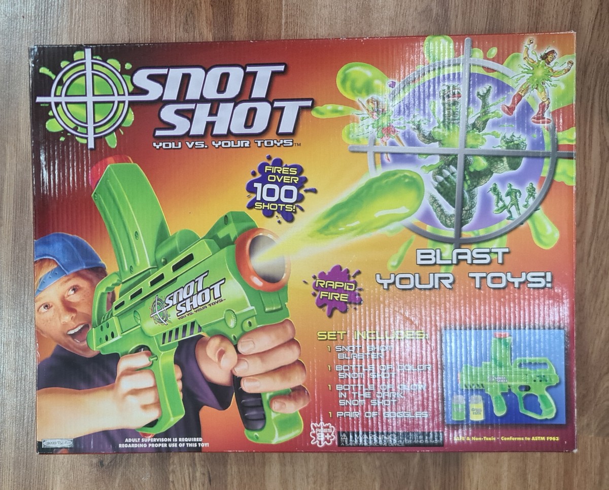 SNOT-SHOT blaster You vs Your toys 2004 TOYMAX/JAKKS PACIFIC NOS