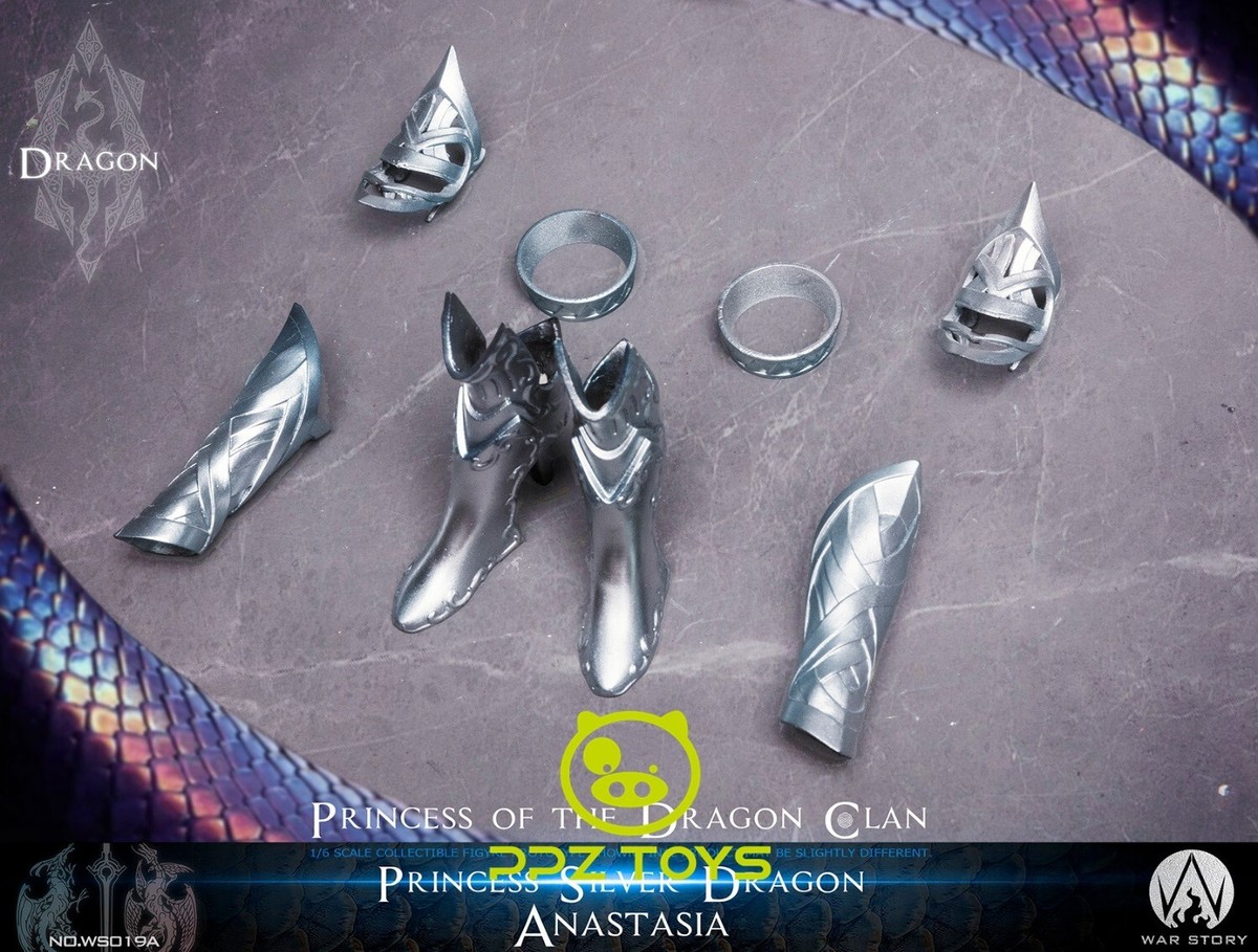 1/6 War Story Dragon Princess Sliver Dragon Anastasia Collctible