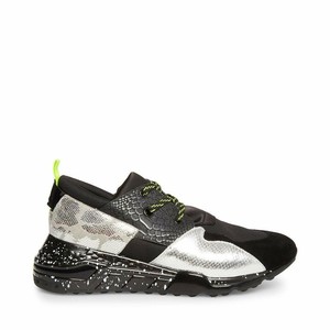 steve madden silver sneakers
