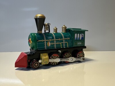 MS432 wind up tinplate tin plated toy train head car antique classic NO KEY