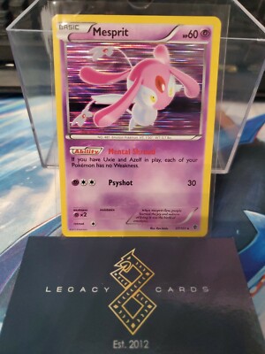 Mesprit - 37/101 - Holo Rare Plasma Blast NM/M