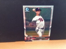 STEPHEN GONSALVES 2018 BOWMAN MEGA MOJO REFRACTOR RC Twins