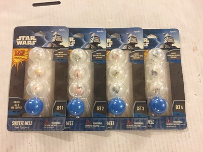 Star Wars Drück Meez Bleistift Toppers. Komplettes Set Von 16 Für Stunden Spaß