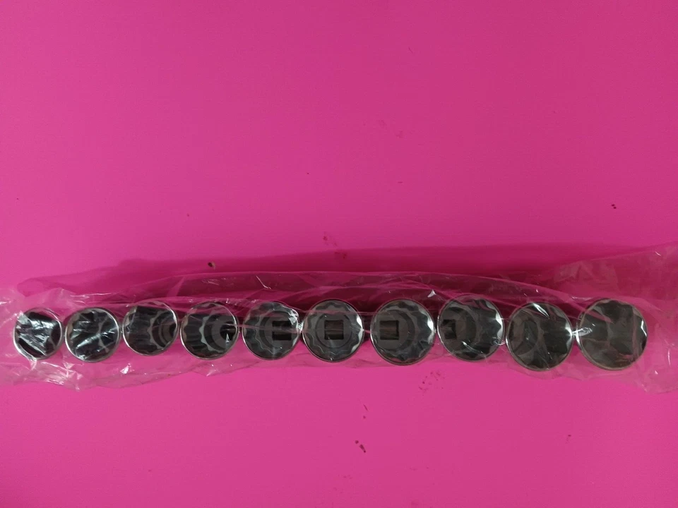 WESTWARD 53PN72 Socket Set, 1/2 in Drive Size, 10 Pieces 22MM -32MM - Image 2 of 4