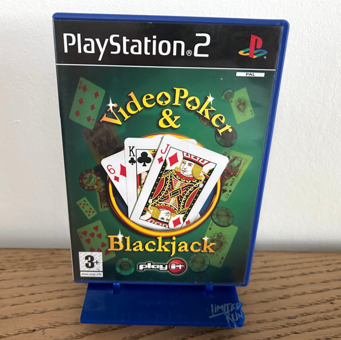 VIDEO POKER & BLACKJACK - PS2 - PlayStation 2 - PAL - Complet