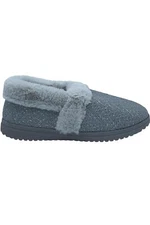 Skechers Cozy Lite Sparkle Knit Slippers Sweet Walk Gray