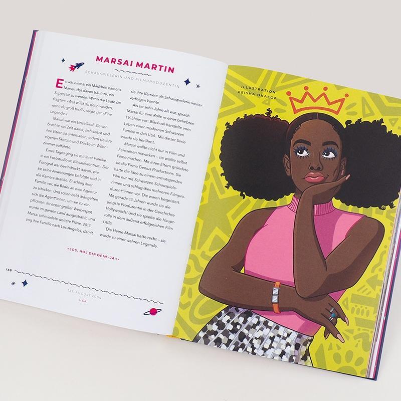 Thumbnail - Good Night Stories For Rebel Girls - 100 Lebensgeschichten Schwarzer