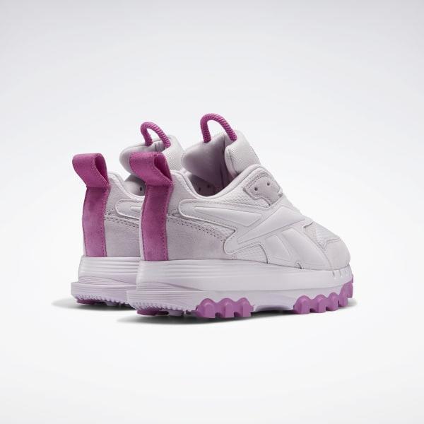 REEBOK X CARDI B WOMEN'S CLASSIC LEATHER ATHLETIC SNEAKER PURPLE HQ6024 |  eBay