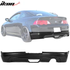 Fits 02-04 Acura RSX Mugen Style PU Rear Lower Bumper Lip Diffuser Spoiler Kit